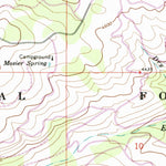 United States Geological Survey Elbow Creek, OR-WA (1967, 24000-Scale) digital map
