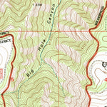 United States Geological Survey Elbow Creek, OR-WA (1995, 24000-Scale) digital map