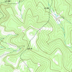 United States Geological Survey Elbow Lake, TX (1971, 24000-Scale) digital map