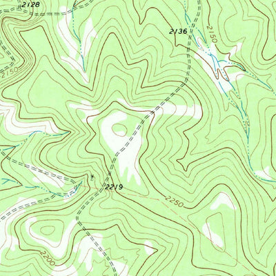 United States Geological Survey Elbow Lake, TX (1971, 24000-Scale) digital map