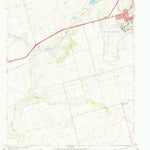 United States Geological Survey Elbow, TX (1966, 24000-Scale) digital map