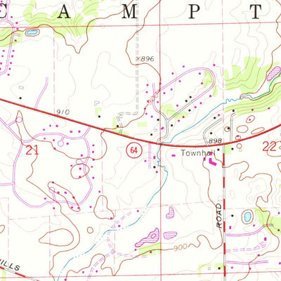 United States Geological Survey Elburn, IL (1964, 24000-Scale) digital map