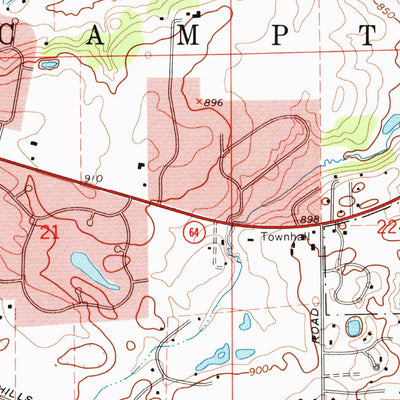 United States Geological Survey Elburn, IL (1993, 24000-Scale) digital map