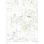 United States Geological Survey Elburn, IL (2021, 24000-Scale) digital map