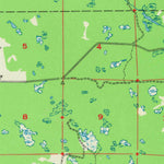 United States Geological Survey Elcho, WI (1950, 48000-Scale) digital map
