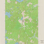 United States Geological Survey Elcho, WI (1973, 24000-Scale) digital map