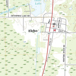 United States Geological Survey Elcho, WI (2022, 24000-Scale) digital map