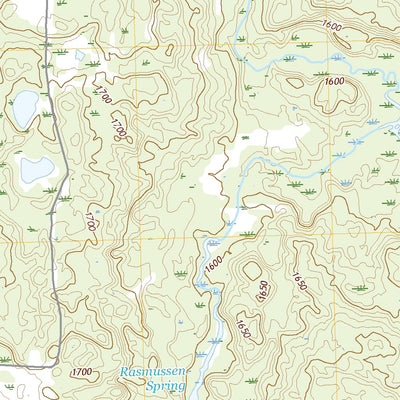 United States Geological Survey Elcho, WI (2022, 24000-Scale) digital map