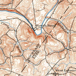 United States Geological Survey Elders Ridge, PA (1902, 62500-Scale) digital map
