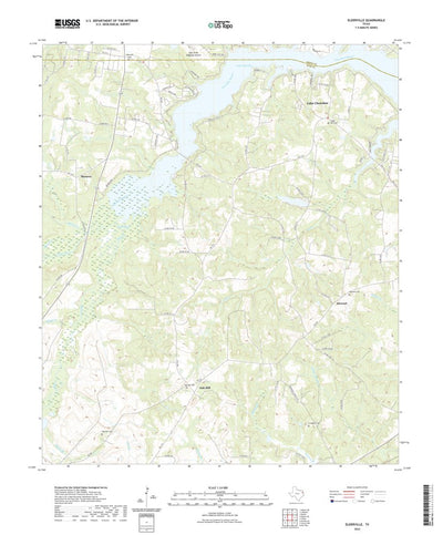 United States Geological Survey Elderville, TX (2022, 24000-Scale) digital map