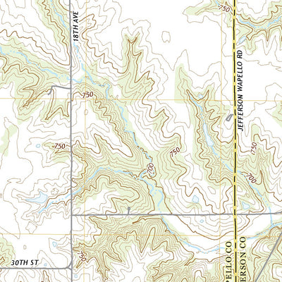 United States Geological Survey Eldon, IA (2022, 24000-Scale) digital map