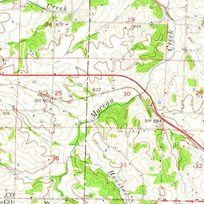 United States Geological Survey Eldon, MO (1960, 62500-Scale) digital map