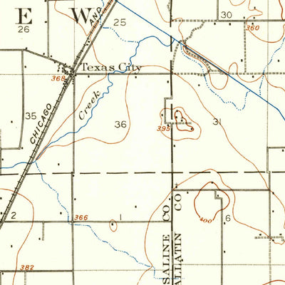United States Geological Survey Eldorado, IL (1905, 62500-Scale) digital map