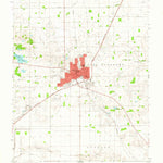 United States Geological Survey Eldorado, IL (1963, 24000-Scale) digital map