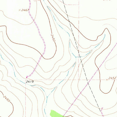 United States Geological Survey Eldorado NW, TX (1964, 24000-Scale) digital map