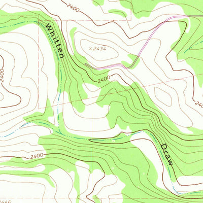 United States Geological Survey Eldorado NW, TX (1964, 24000-Scale) digital map