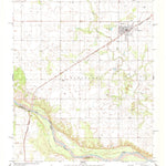 United States Geological Survey Eldorado, OK-TX (1984, 24000-Scale) digital map