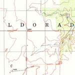 United States Geological Survey Eldorado, OK-TX (1984, 24000-Scale) digital map