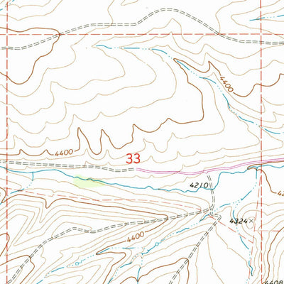 United States Geological Survey Eldorado Pass, OR (1972, 24000-Scale) digital map