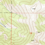 United States Geological Survey Eldorado Pass, OR (1972, 24000-Scale) digital map