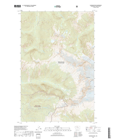 United States Geological Survey Eldorado Peak, WA (2020, 24000-Scale) digital map