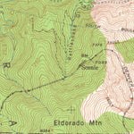 United States Geological Survey Eldorado Springs, CO (1942, 24000-Scale) digital map