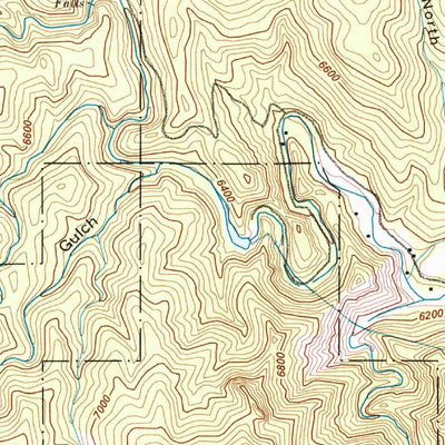 United States Geological Survey Eldorado Springs, CO (1965, 24000-Scale) digital map