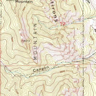 United States Geological Survey Eldorado Springs, CO (1965, 24000-Scale) digital map