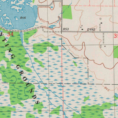 Eldorado, WI (1980, 24000-Scale) Map by United States Geological Survey ...