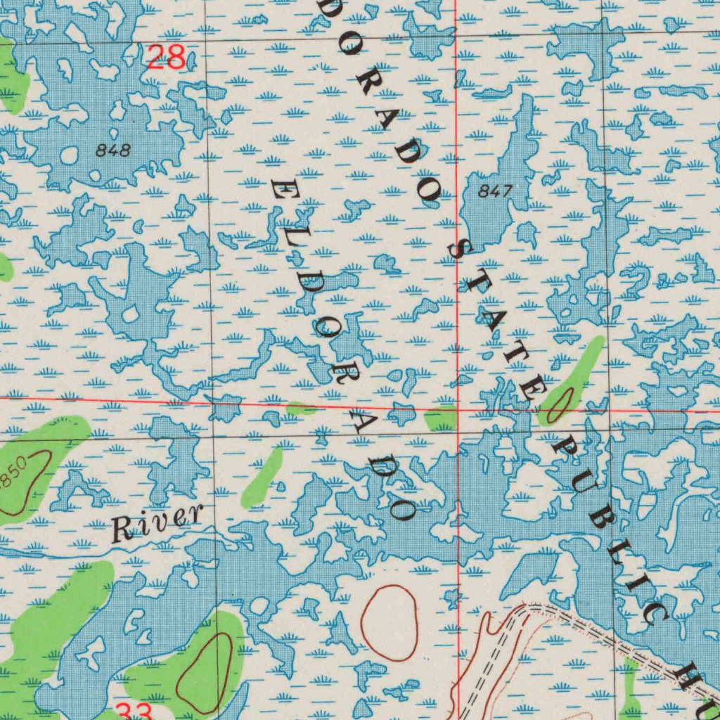 Eldorado, WI (1980, 24000Scale) Map by United States Geological Survey Avenza Maps