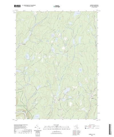 United States Geological Survey Eldred, NY (2023, 24000-Scale) digital map