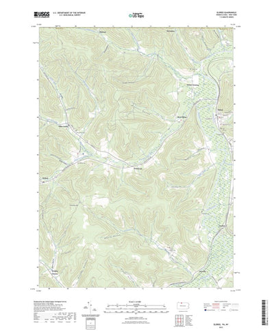 United States Geological Survey Eldred, PA (2023, 24000-Scale) digital map