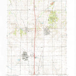 United States Geological Survey Eldridge, IA (1991, 24000-Scale) digital map