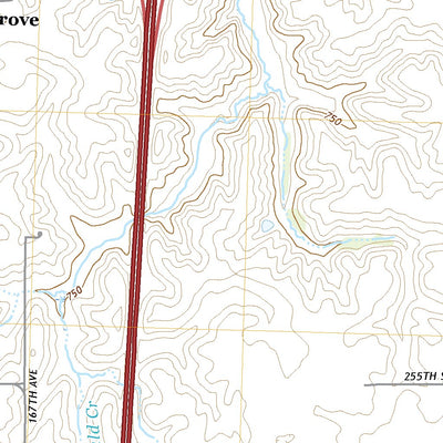 United States Geological Survey Eldridge, IA (2022, 24000-Scale) digital map