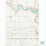 United States Geological Survey Eldridge, ND (1990, 24000-Scale) digital map