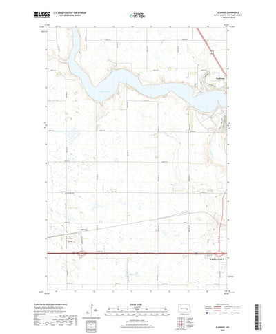 United States Geological Survey Eldridge, ND (2020, 24000-Scale) digital map