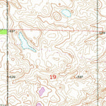 United States Geological Survey Eldridge NW, ND (1951, 24000-Scale) digital map