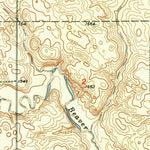 United States Geological Survey Eldridge SE, ND (1951, 24000-Scale) digital map