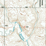 United States Geological Survey Eldridge SE, ND (1990, 24000-Scale) digital map