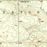 United States Geological Survey Eldridge SW, ND (1952, 24000-Scale) digital map