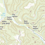 United States Geological Survey Eldridge West, MO (2021, 24000-Scale) digital map