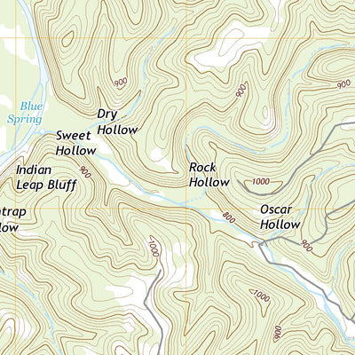 United States Geological Survey Eldridge West, MO (2021, 24000-Scale) digital map