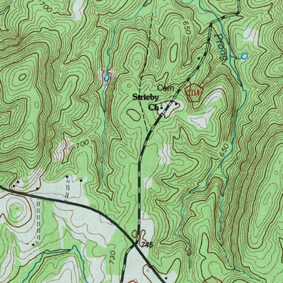 United States Geological Survey Eleazer, NC (1994, 24000-Scale) digital map