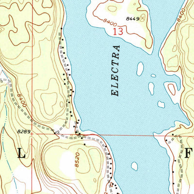 United States Geological Survey Electra Lake, CO (1960, 24000-Scale) digital map
