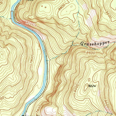 United States Geological Survey Electra Lake, CO (1960, 24000-Scale) digital map