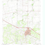 United States Geological Survey Electra, TX (1972, 24000-Scale) digital map