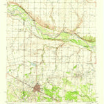 United States Geological Survey Electra, TX-OK (1958, 62500-Scale) digital map