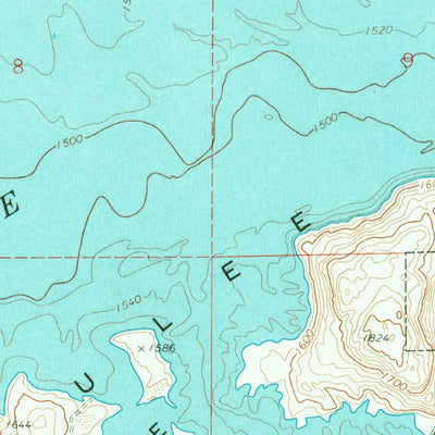 United States Geological Survey Electric City, WA (1968, 24000-Scale) digital map