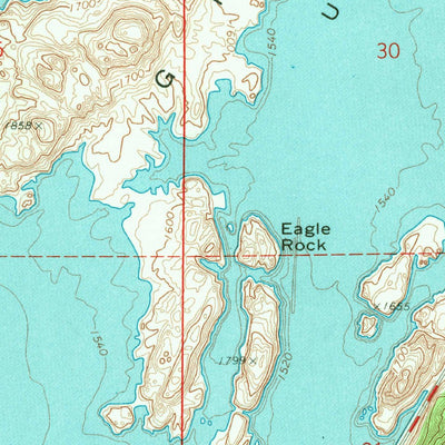 United States Geological Survey Electric City, WA (1968, 24000-Scale) digital map