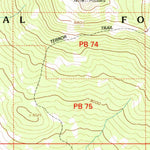 United States Geological Survey Electric Mountain, CO (2001, 24000-Scale) digital map
